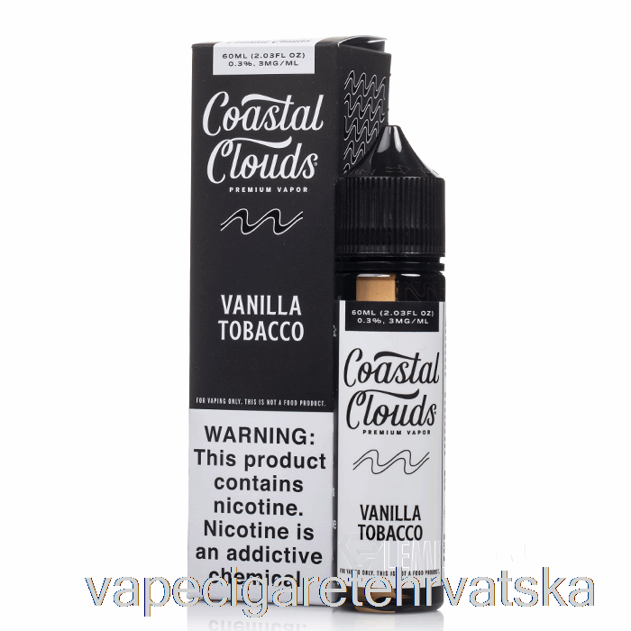 Vape Cigarete Vanilla Tobacco - Obalni Oblaci - 60ml 3mg